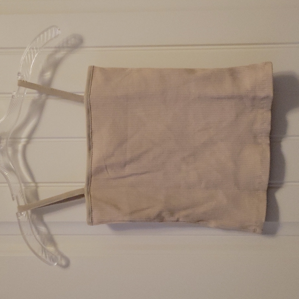 Beige Cream Cotton On Tank Top - Picture 3 of 3
